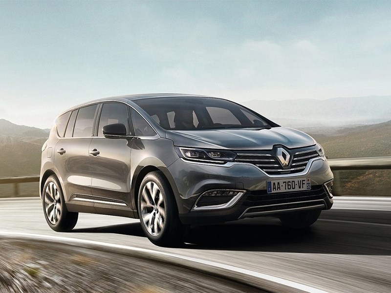 Renault Espace 2015 вид спереди