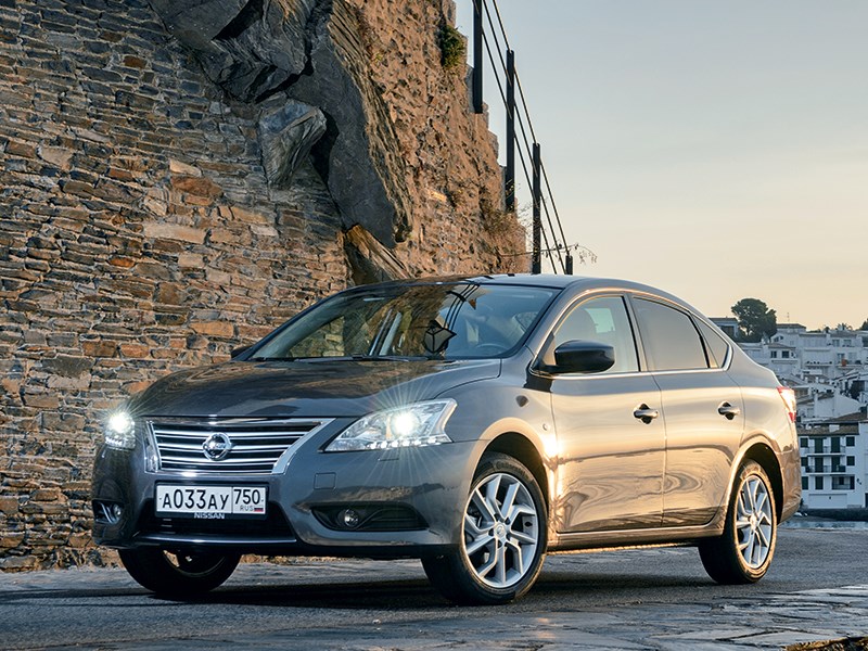 Nissan Sentra 2013 В центре внимания