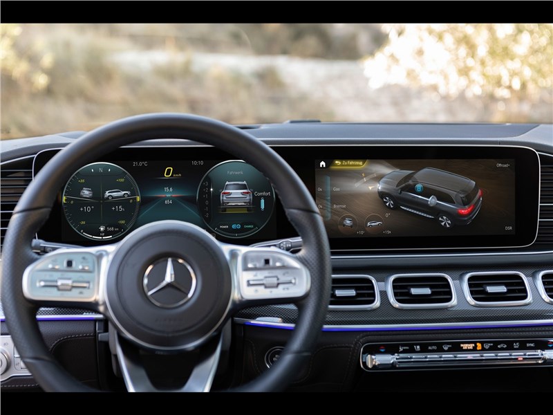 Mercedes-Benz GLS 2020 водительское место