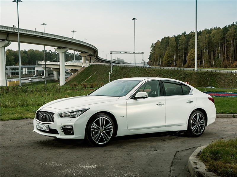 Infiniti Q50 2016 Догнать и перегнать