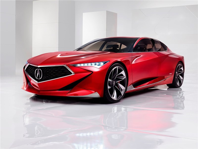 Acura Precision concept 2016 Пристрелка