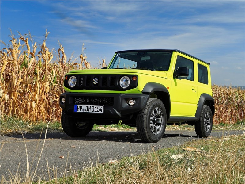 Suzuki Jimny 2019 вид спереди