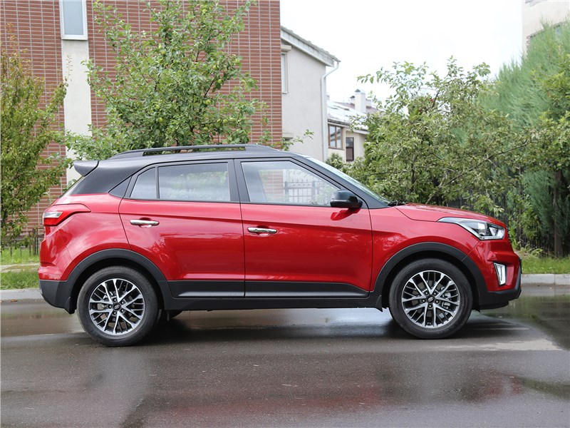 Hyundai Creta 2020 вид сбоку