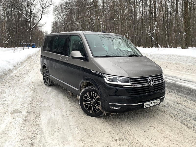 Volkswagen Multivan (2019) вид спереди