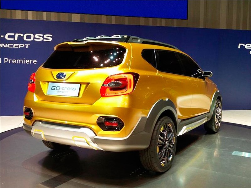 Datsun GO-cross concept 2015 вид сзади