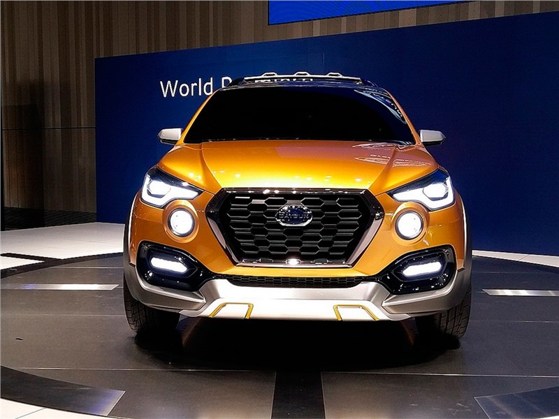 Datsun GO-cross concept 2015 вид спереди 2