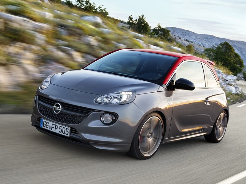 Opel Adam S 2014 вид спереди