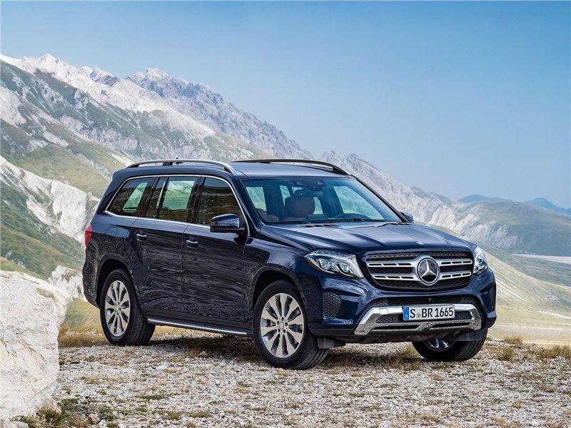 Mercedes-Benz GLS 2016 вид спереди