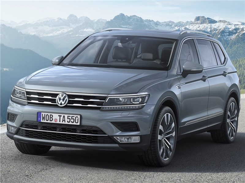 Volkswagen Tiguan Allspace 2018 вид спереди