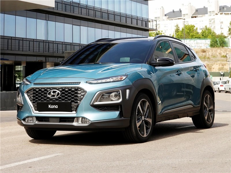 Hyundai Kona 2018 вид спереди