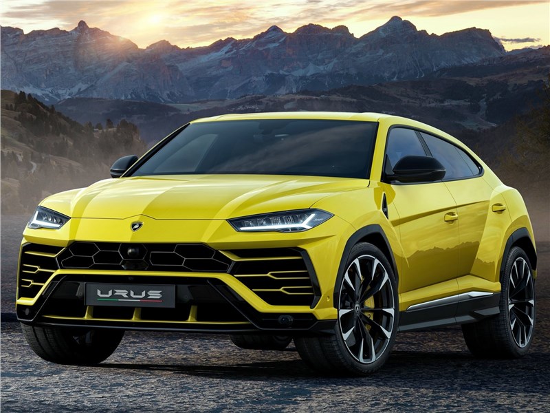 Lamborghini Urus 2019 вид спереди