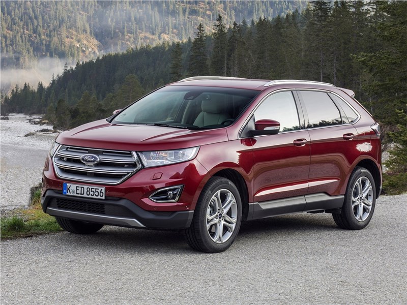 Ford Edge 2017 вид спереди