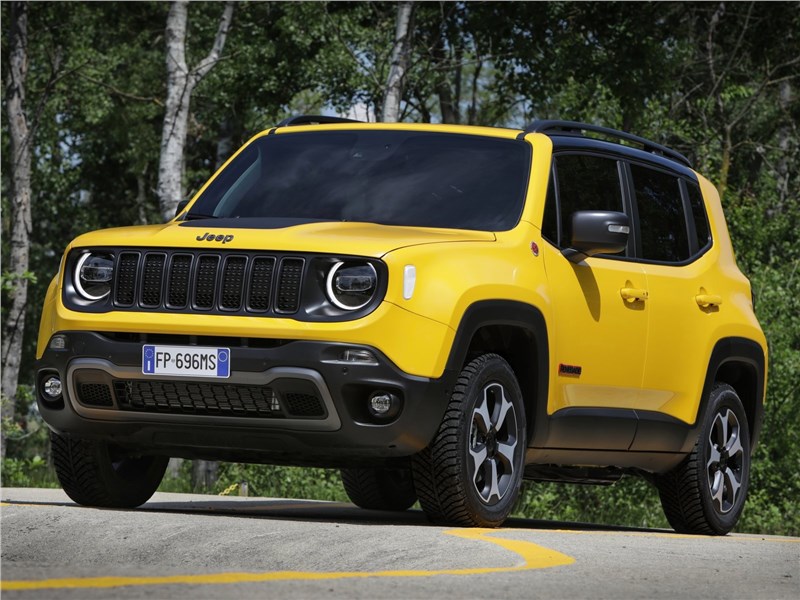 Jeep Renegade 2019 вид спереди