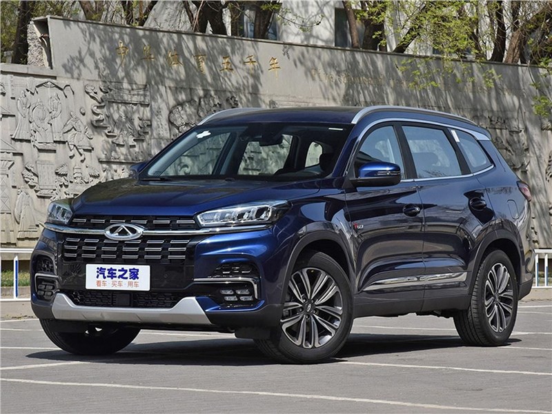 Chery Tiggo 8 2019 вид спереди