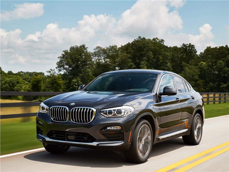 BMW X4 2019 вид спереди