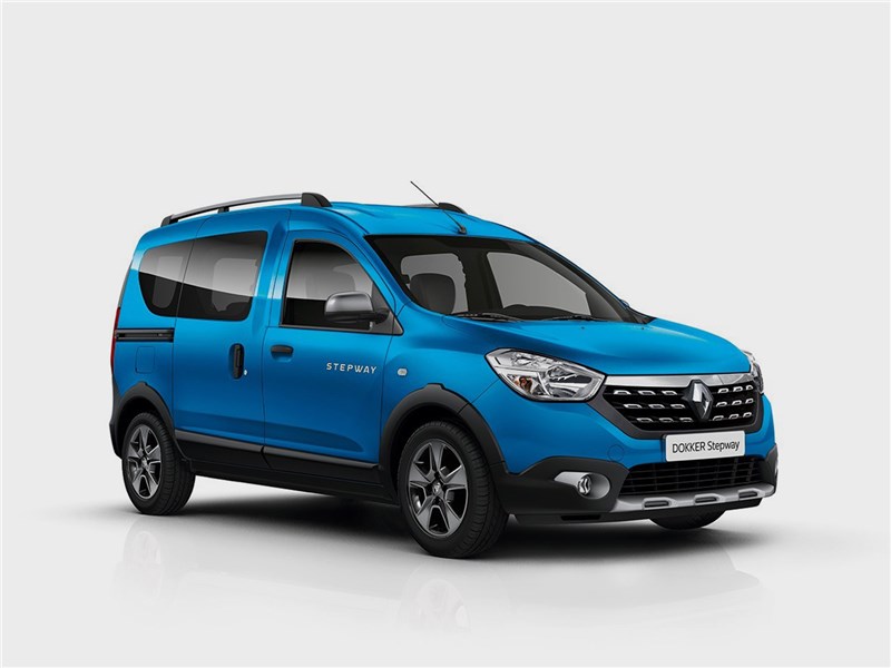 Renault Dokker Stepway 2015 вид спереди