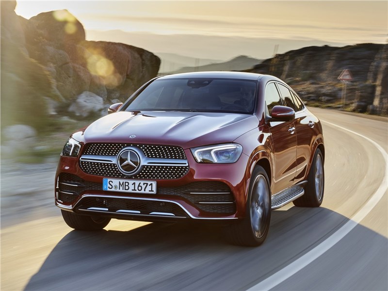 Mercedes-Benz GLE Coupe 2020 вид спереди