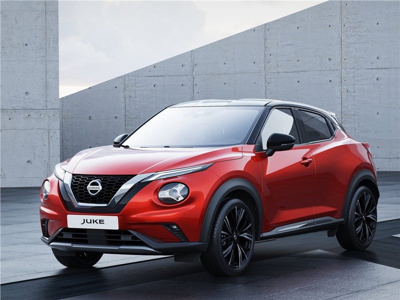 Nissan Juke 2020 вид спереди