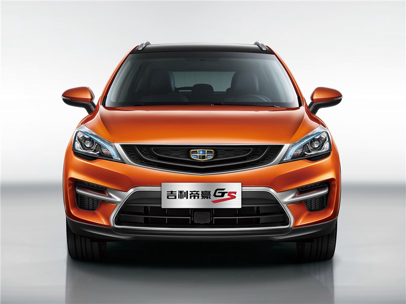 Geely Emgrand GS 2018 вид спереди