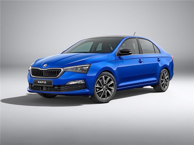 Skoda Rapid 2020 вид спереди