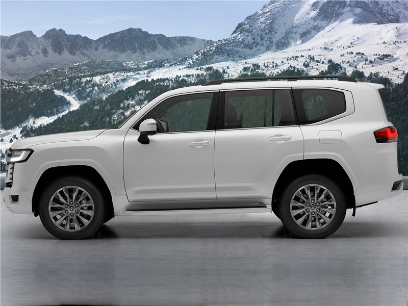 Toyota Land Cruiser (2022) вид сбоку