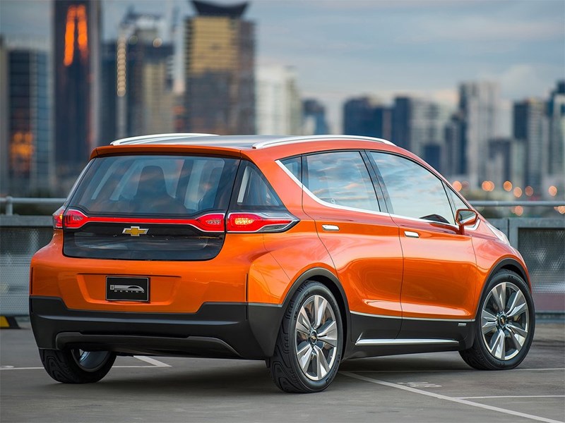 Chevrolet Bolt EV Concept 2015 вид сзади