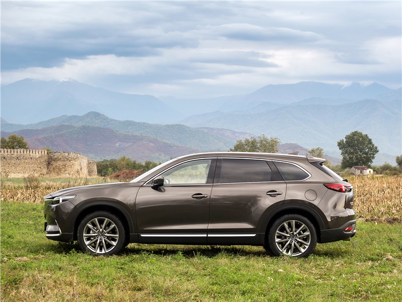 Mazda CX-9 2016 вид сбоку