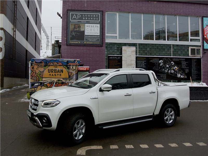 Mercedes-Benz X-Class 2018 вид спереди сбоку