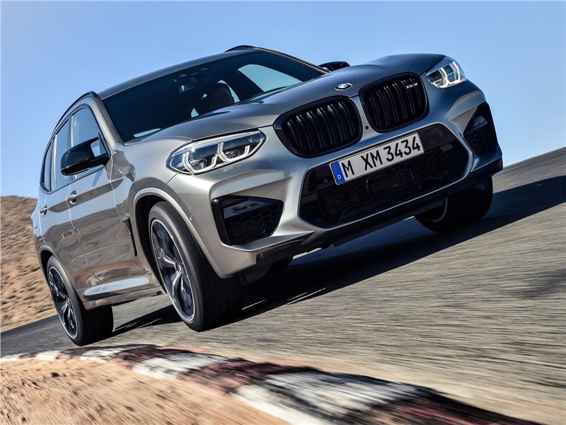 BMW X3 M Competition 2020 вид спереди