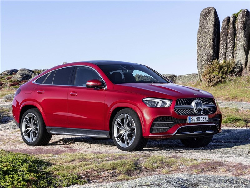 Mercedes-Benz GLE Coupe 2020 вид спереди