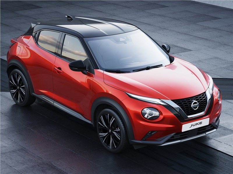 Nissan Juke 2020 вид спереди