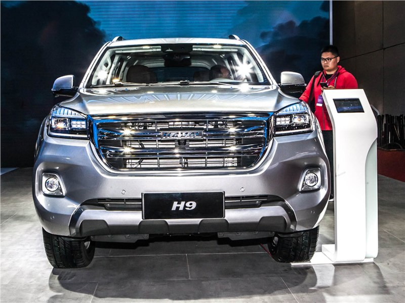 Haval H9 2019 вид спереди