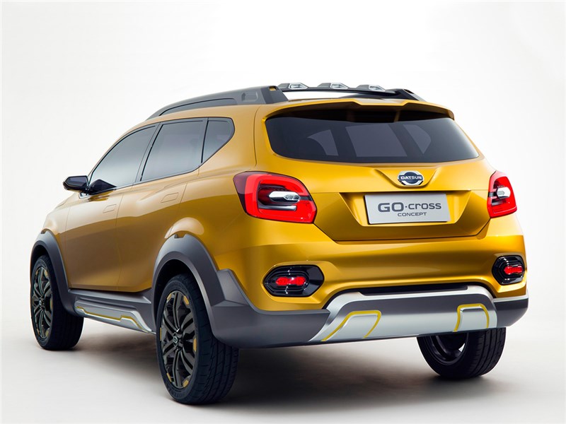 Datsun GO-cross concept 2015 вид сзади 2