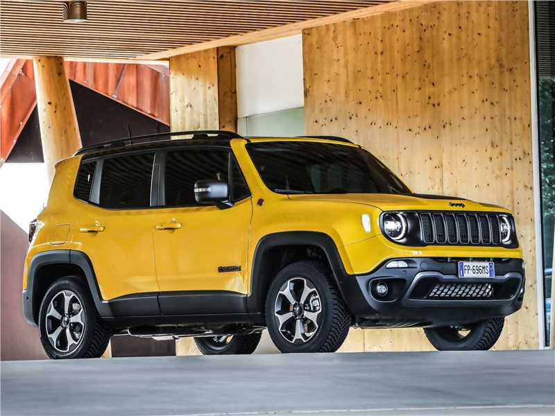 Jeep Renegade 2019 вид спереди