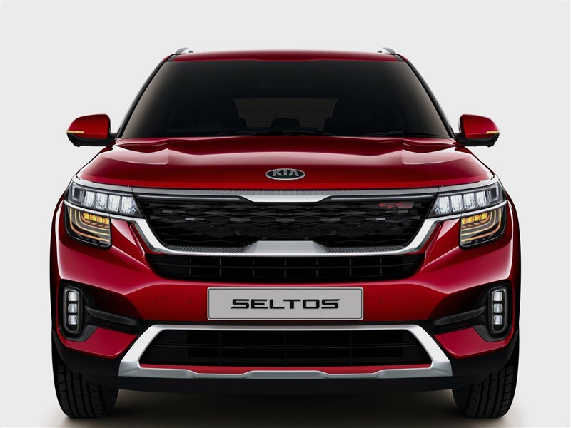 Kia Seltos 2020 вид спереди