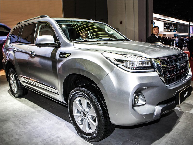 Haval H9 2019 вид спереди