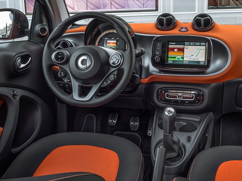 Smart Fortwo 2015 салон