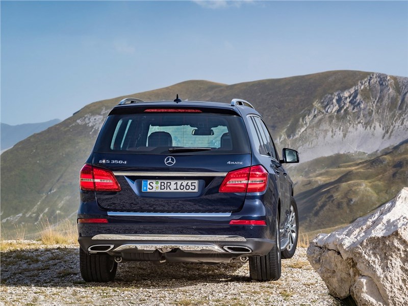 Mercedes-Benz GLS 2016 вид сзади