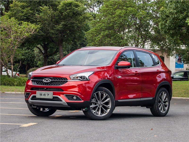 Chery Tiggo 7 2019 вид спереди