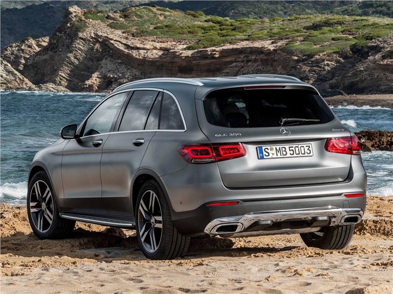 Mercedes-Benz GLC 2020 вид сзади