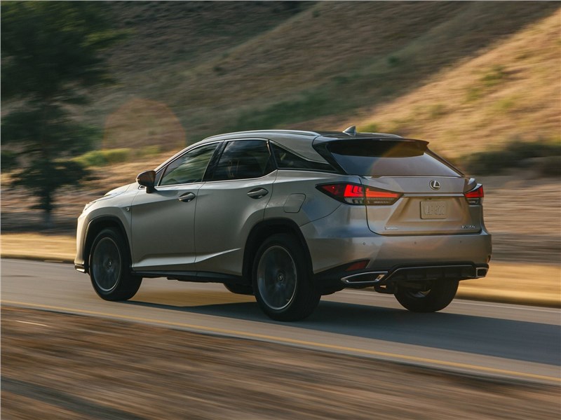 Lexus RX 2020 вид сзади