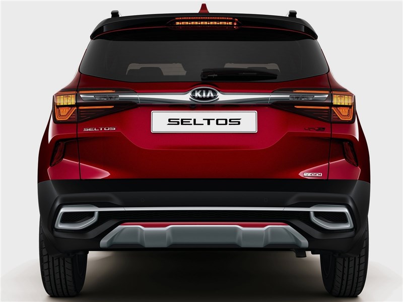 Kia Seltos 2020 вид сзади