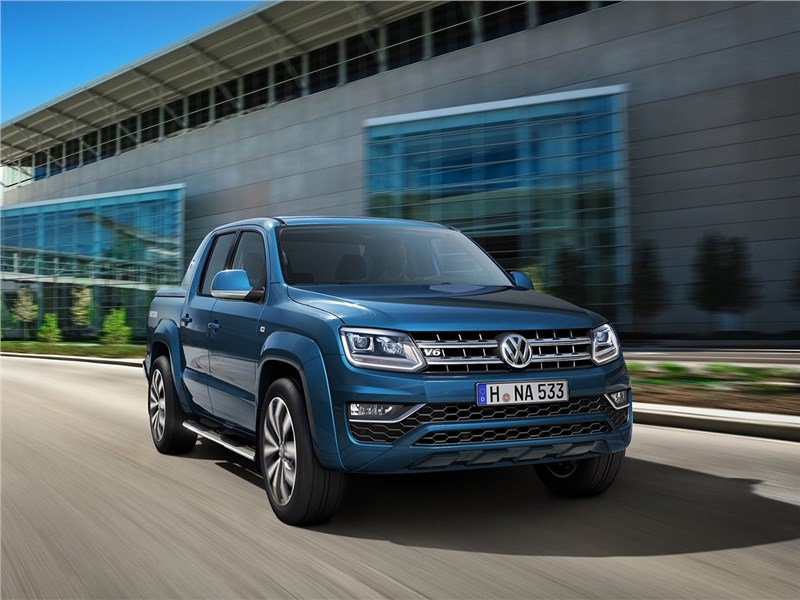 Volkswagen Amarok 2017 вид спереди