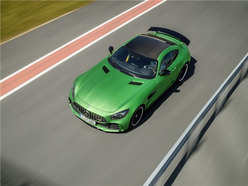 Mercedes-AMG GT R 2017 вид сверху