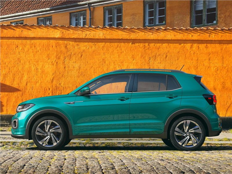 Volkswagen T-Cross 2019 вид сбоку