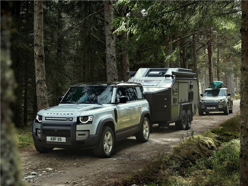 Land Rover Defender 110 2020 вид спереди