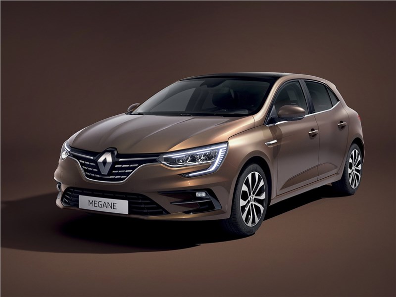 Renault Megane 2020 вид спереди