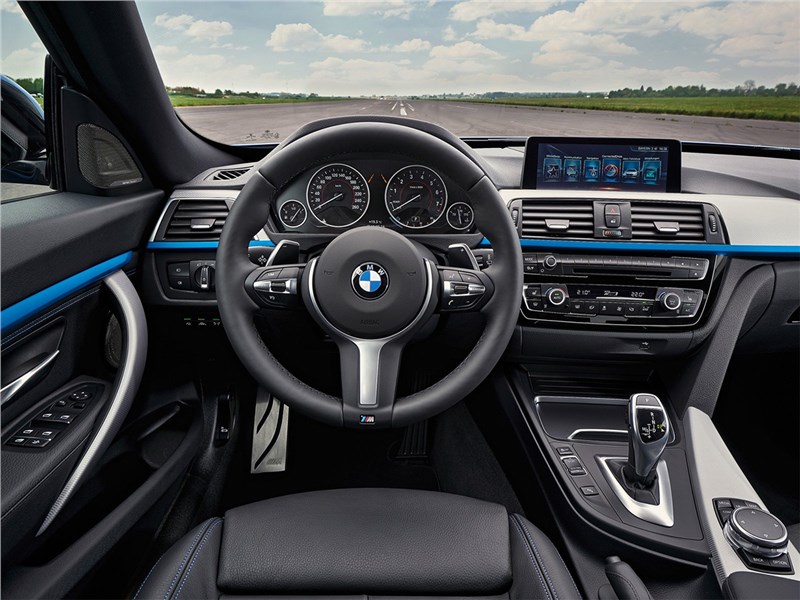 BMW 3 series GT 2017 салон
