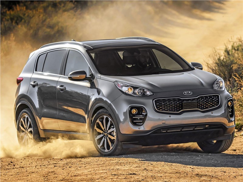 Kia Sportage 2019 вид спереди