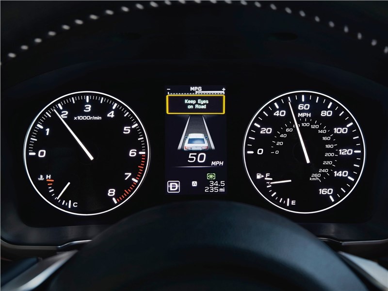 Subaru Legacy 2020 приборная панель